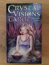 kniha Crystal Visions Tarot Kniha a 79 karet , U.S. Games Systems 2011