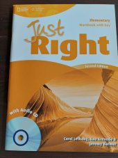 kniha Just Right Elementary - Workbook With Key, Cengage Learning 2013