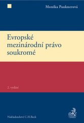 kniha Evropské mezinárodní právo soukromé, C. H. Beck 2013