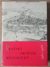 kniha Pražský sborník historický 1967 - 1968, Orbis 1968