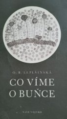 kniha Co víme o vzniku buněk, Naše vojsko 1953