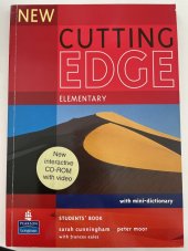 kniha New Cutting Edge Elementary Student´ s book with mini dictonary and CD-ROM, Pearson Longman 2008