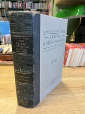 kniha Zákon o přímých daních se všemi k tomu se vztahujícími nařízeními, výnosy, judikaturou, materiáliemi a poznámkami, Právnické knihkupectví a nakladatelství V. Linhart 1937