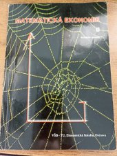 kniha Matematická ekonomie pro základní kurz, Vysoká škola báňská - Technická univerzita Ostrava 1995