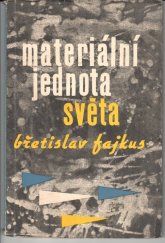 kniha Materiální jednota světa zákl. otázky, SNPL 1961