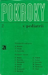 kniha Pokroky v pediatrii 2, Avicenum 1970