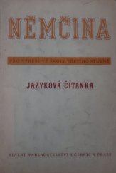 kniha Němčina pro výběrové školy třetího stupně Učeb. text pro jaz. něm. pro gymn. a vyšší odb. šk., Státní nakladatelství 1950