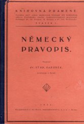 kniha Německý pravopis, St. Kočí 1924