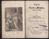 kniha Žiwot swatých Cyrilla a Methodia, apostolů slowanských, Dědictwí Sw. Cyrilla a Methodia 1857