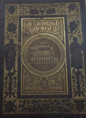kniha Národní divadlo v Praze dějiny jeho i stavba dokončená, J. Otto 1881