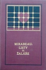 kniha Listy ze žaláře I [Listy milence Žofii, markýze de Monnier, psané v žaláři Vincennes]., J. Otto 1916