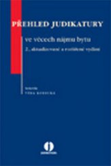 kniha Přehled judikatury ve věcech nájmu bytu, Wolters Kluwer 2011