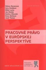 kniha Pracovné právo v európskej perspektíve, Aleš Čeněk 2009