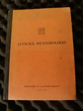 kniha Letecká meteorologie, Ministerstvo národní obrany 1950