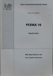 kniha Fyzika 10 mechanika, ČVUT 2005