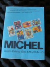 kniha Michel Europa-Katalog West 1992/93 (M-Z), Michel 1992