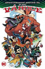 kniha Znovuzrození hrdinů DC slaví Vánoce, BB/art 2019