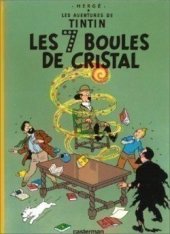 kniha Tintin 13. - Les sept boules de cristal, Casterman 1993