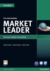 kniha Market Leader 3rd Edition Pre-Intermediate Coursebook, Pearson Education Limited 2012