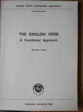 kniha The English verb a functional approach, Ostravská univerzita 1995