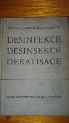 kniha Desinfekce, desinsekce, deratisace, SZdN 1956