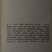 kniha Můj nepřítel osud [román], L. Mazáč 1941