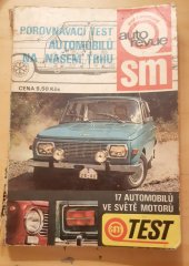 kniha Auto Revue Porovnávací test automobilů na našem trhu, Magnet 1974