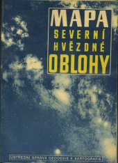 kniha Mapa severní hvězdné oblohy Kvasiazimutální zobrazení, Ústřední správa geodézie a kartografie 1958