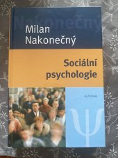 kniha Sociální psychologie , Academia 1999