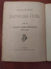 kniha Výlety pana Broučka, F. Topič 1919