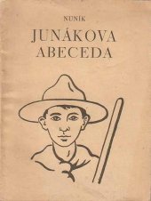 kniha Junákova abeceda, V. Jedlička, nást. Ant. Neumann 1946