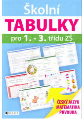 kniha Školní tabulky pro 1.-3. třídu ZŠ - Český jazyk, Matematika, Prvouka, Fragment 2018