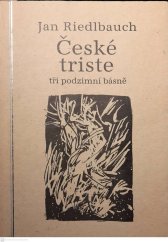 kniha České triste tři podzimní básně, Autor 1993