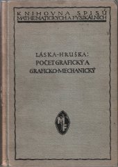 kniha Počet grafický a graficko-mechanický, Jednota českých matematiků a fyziků  1923