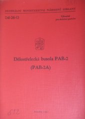 kniha Dělostřelecká busola PAB-2 (PAB-2A), Federální ministerstvo národní obrany 1987