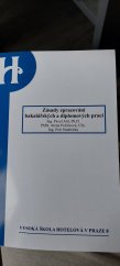 kniha Zásady zpracování bakalářských a diplomových prací, Vysoká škola hotelová v Praze 8 2012