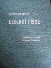 kniha Večerní písně, Hejda a Tuček 1904