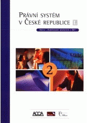 kniha Právní systém v České republice I., Svaz účetních v nakl. Bilance 2001