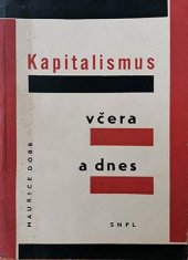 kniha Kapitalismus včera a dnes, SNPL 1961