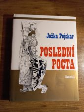 kniha Poslední pocta svazek 3, s.n. 1989