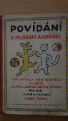 kniha Povídání o pejskovi a kočičce jak spolu hospodařili a ještě o všelijakých jiných věcech, SNDK 1959