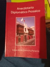 kniha Anecditario dipomatico Prosaico , Primera edicion 2007