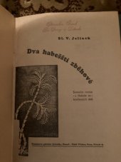 kniha Dva habešští zběhové Sensační román z Habeše, Globus 1926