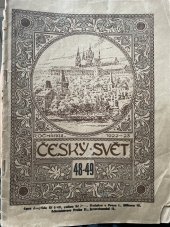 kniha Český svět 48-49, Redakce v Praze 1922