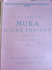 kniha Muka a jiné povídky, Kamilla Neumannová 1918