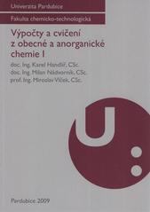 kniha Výpočty a cvičení z obecné a anorganické chemie I, Univerzita Pardubice 2009