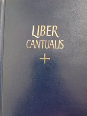 kniha Liber Cantualis Comitante organo, Abbaye Saint-Pierre de Solesmes 1978