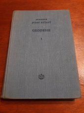 kniha Geodesie Celostátní vysokoškolská učebnice, SNTL 1955