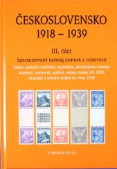 kniha Specializovaný katalog známek a celistvostí Československo 1918-1939, III. část, Merkur Revue 2019