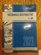 kniha Učebnice účetnictví  1. díl, Tiskárny Havlíčkův Brod 2023